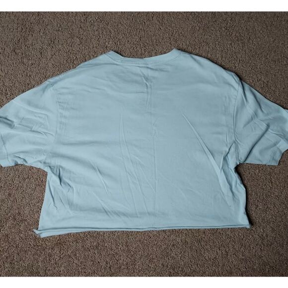 Women's Size Medium Funko Pop! Tees Care Bears Cheer Bear Crop Top - Picture 5 of 5